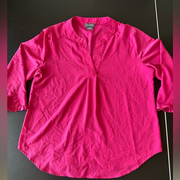 Van Heusen Tops - 🔥 4 for $20 DEAL 🔥Van Heusen Pink Blouse - Size M